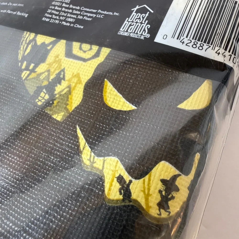 Disney Nightmare Before Christmas Tablecloth 60x84 Jack Sally PEVA NIP Halloween